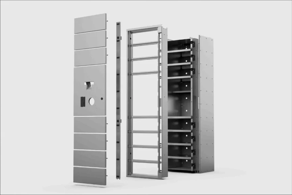 Adjustable Sheet Metal Shelving